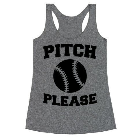 Pitch Please Racerback Tank Top