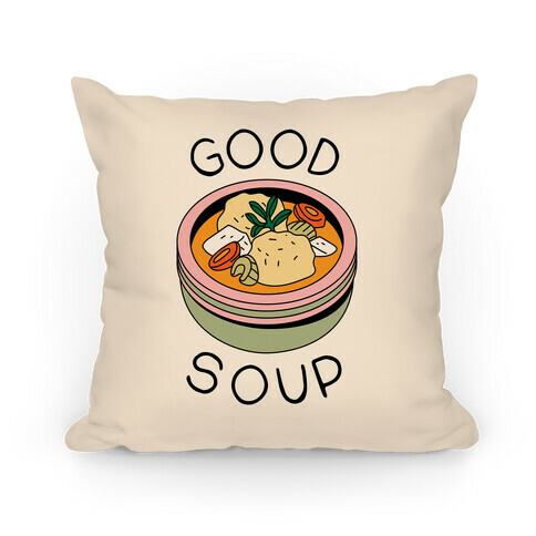 Good Soup Matzo Ball Soup Pillow