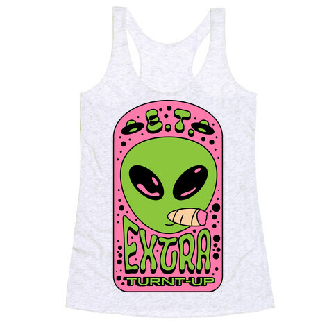 E.T. (Extra Turnt-Up) Alien Racerback Tank Top
