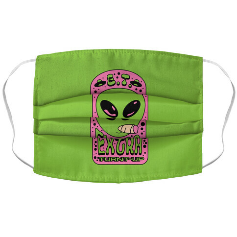 E.T. (Extra Turnt-Up) Alien Accordion Face Mask