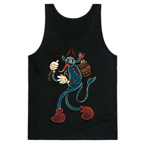 Krampus Cartoon Tank Top