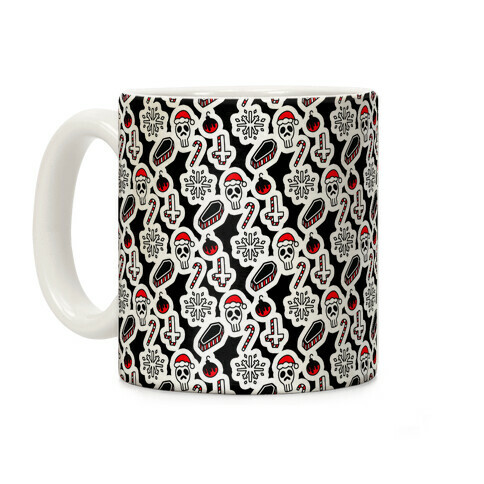 Emo Xmas Pattern Coffee Mug