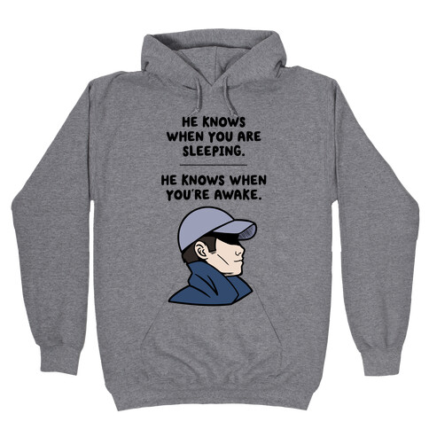 You Christmas Song Parody Hooded Sweatshirt