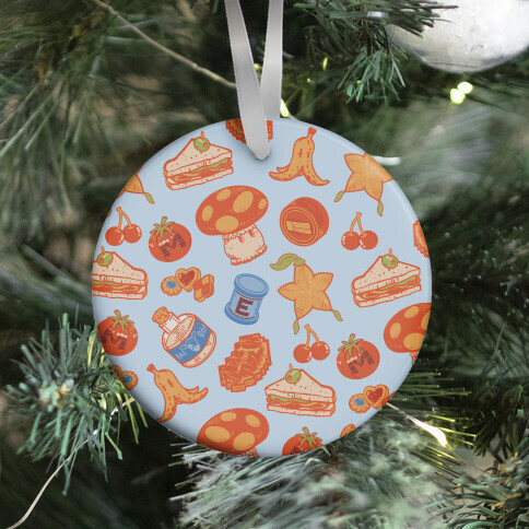 Gamer Food Items Ornament