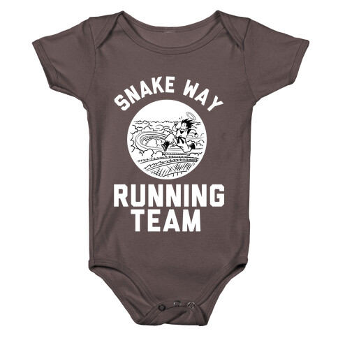 Snake Way Running Team Baby One-Piece