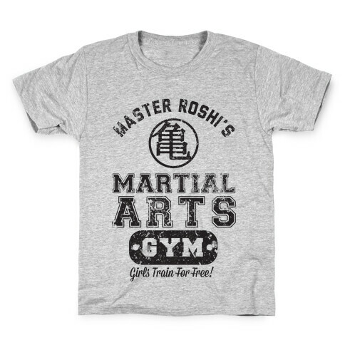 Master Roshi's Martial Arts Gym Kids T-Shirt