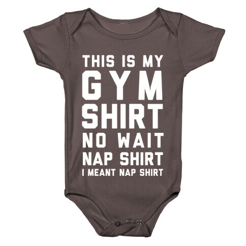 This Is My Gym Shirt Baby One-Piece