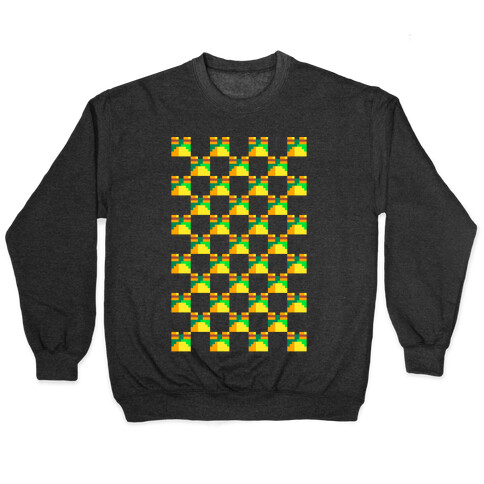 Frog Checker Squares  Pullover