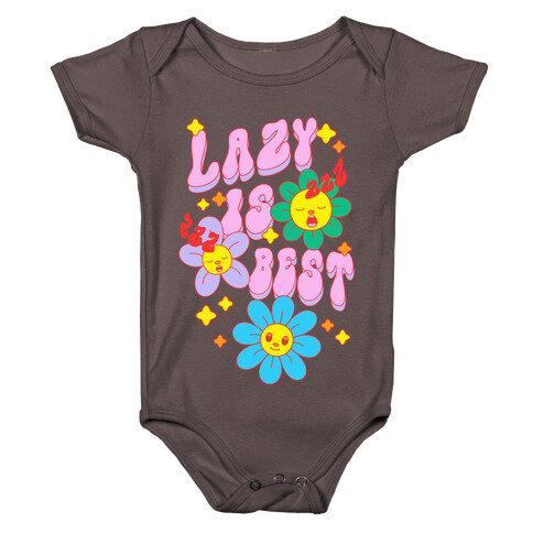 Lazy Is Best Baby One-Piece