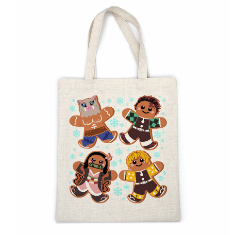 Demon Slayer Gingerbread Cookies Casual Tote