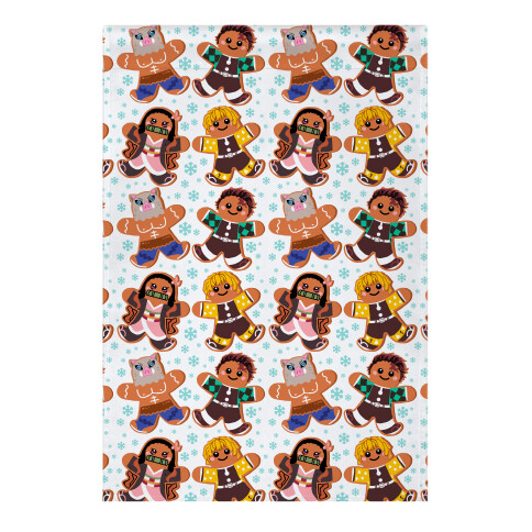 Demon Slayer Gingerbread Cookies Garden Flag