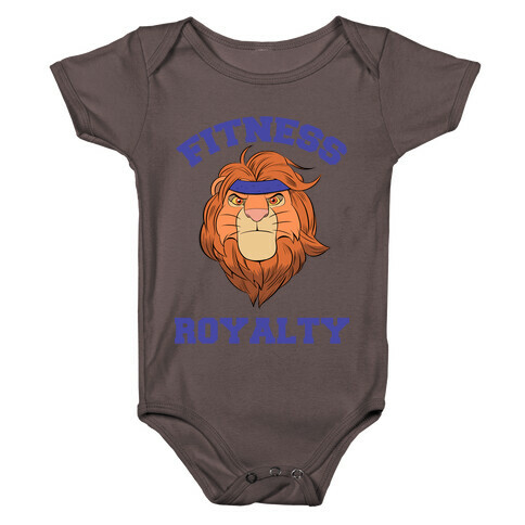 Fitness Royalty Baby One-Piece