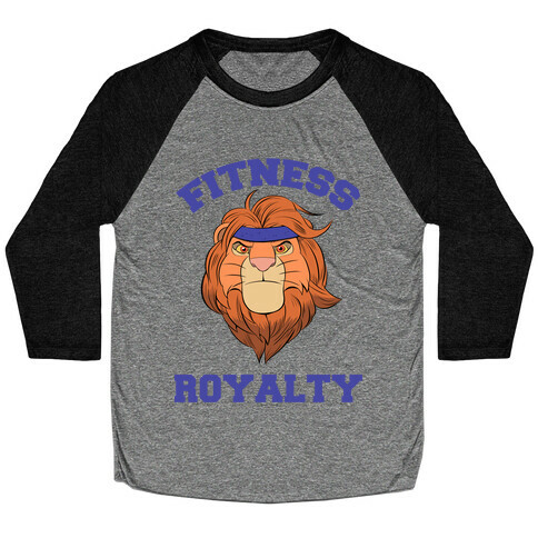 Fitness Royalty Baseball Tee