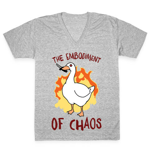 The Embodiment Of Chaos V-Neck Tee Shirt