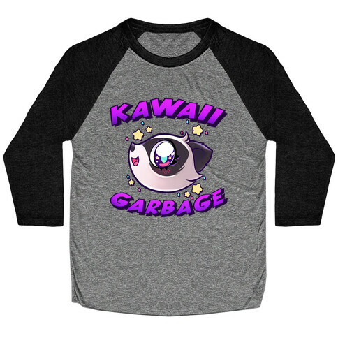 Kawaii Garbage Baseball Tee