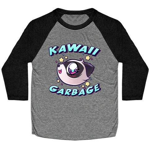 Kawaii Garbage Baseball Tee