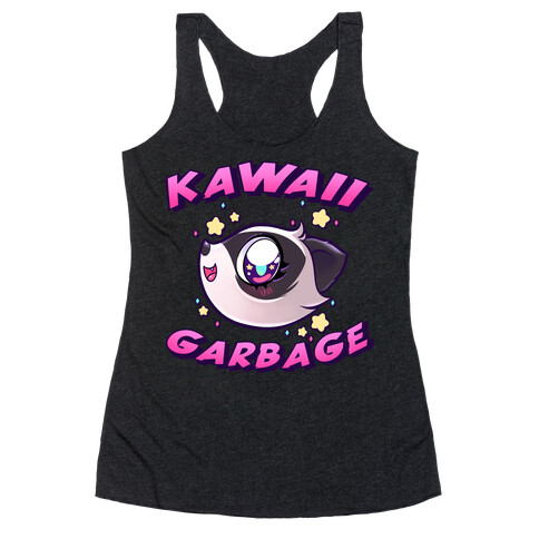 Kawaii Garbage Racerback Tank Top