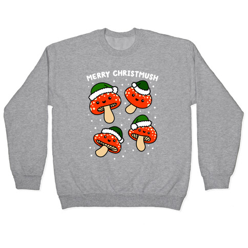 Merry Christmush Mushrooms Pullover