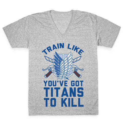 Titans To Kill V-Neck Tee Shirt