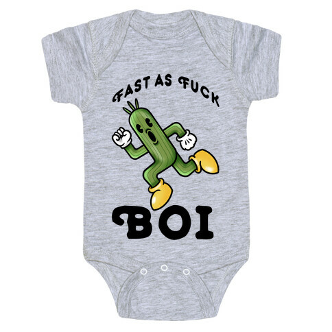 Fast as F*** Boi Baby One-Piece