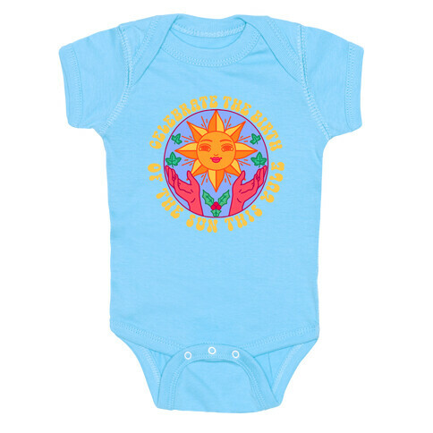 Yule Birth of the Sun Baby One-Piece