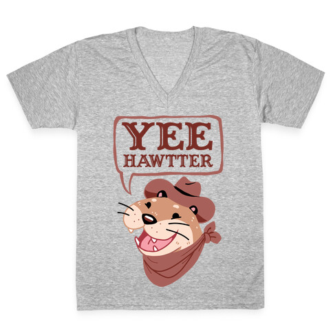 Yee Hawtter V-Neck Tee Shirt