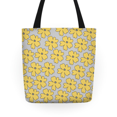 Yellow Flower Tote Tote