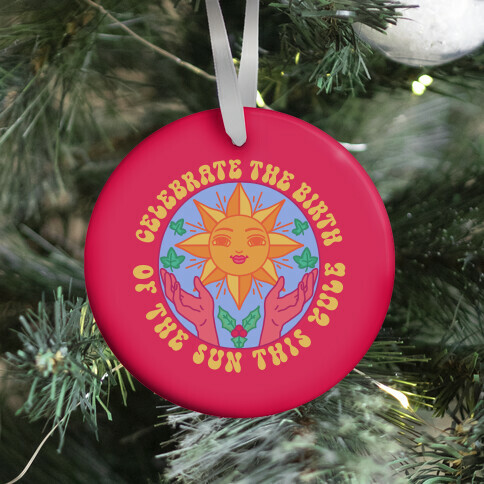 Yule Birth of the Sun Ornament