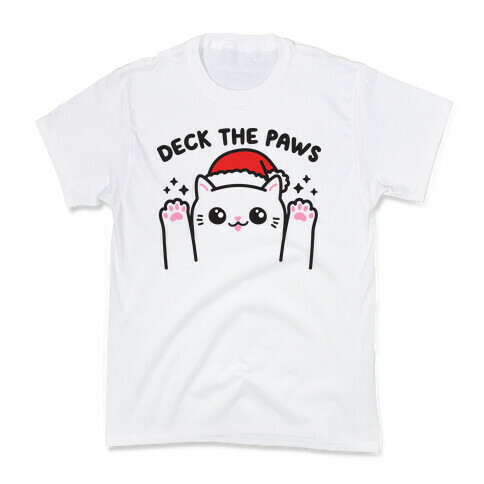 Deck The Paws Kids T-Shirt