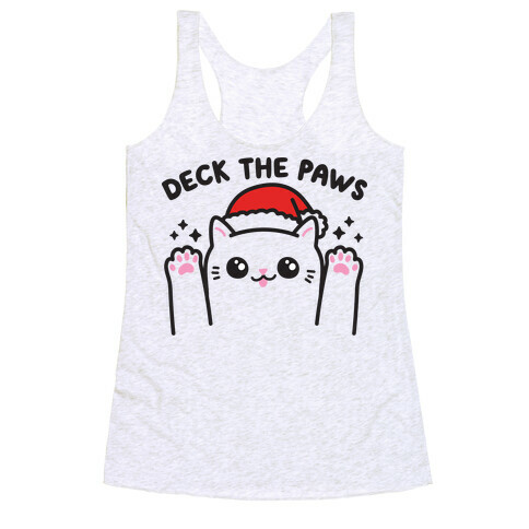 Deck The Paws Racerback Tank Top