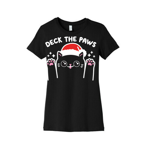 Deck The Paws Womens T-Shirt