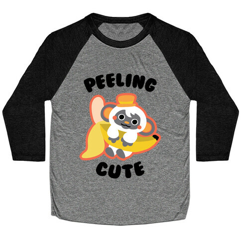 Peeling Cute Baseball Tee