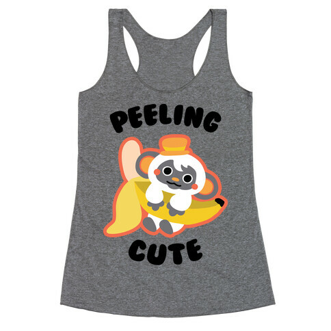 Peeling Cute Racerback Tank Top