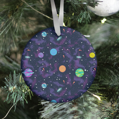 90s Cosmic Planet  Ornament