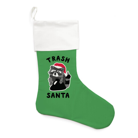 Trash Santa Stocking