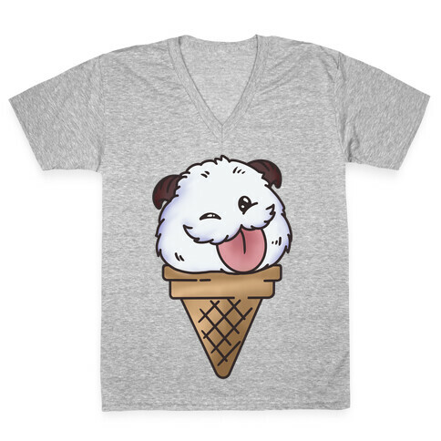 Poro Ice Cream V-Neck Tee Shirt
