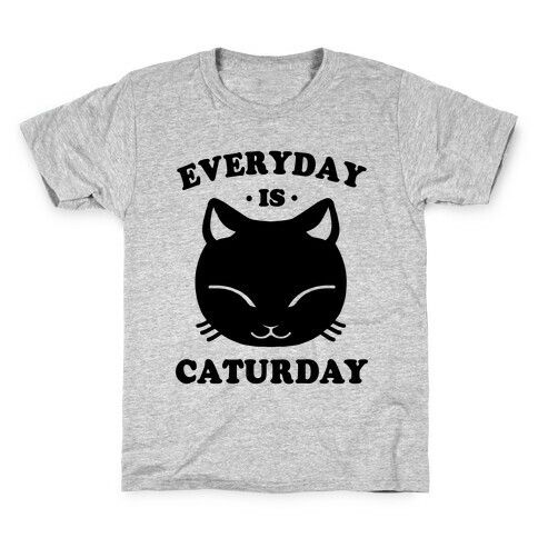 Everyday Is Caturday Kids T-Shirt