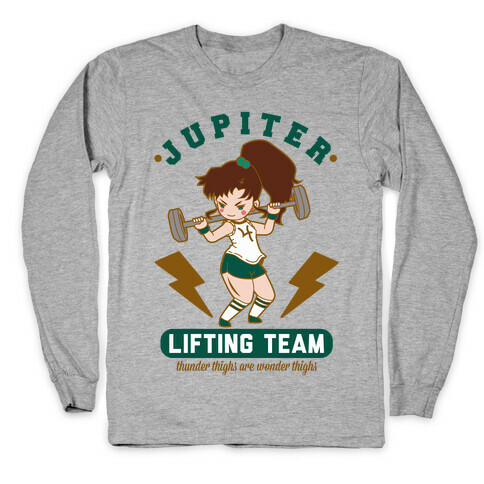 Jupiter Lifting Team Workout Parody Long Sleeve T-Shirt