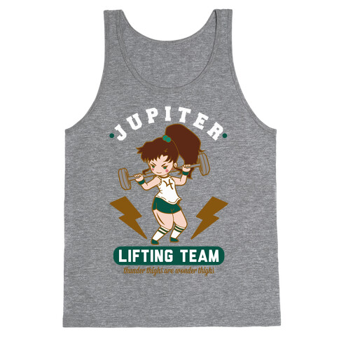 Jupiter Lifting Team Workout Parody Tank Top