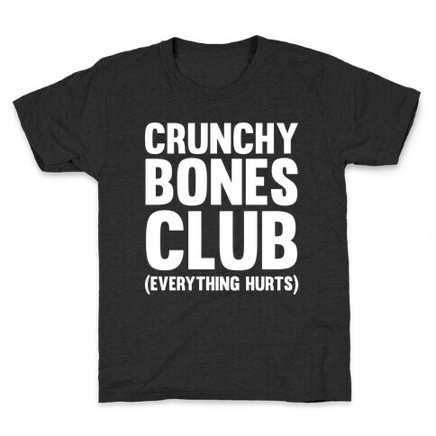 Crunchy Bones Club Kids T-Shirt