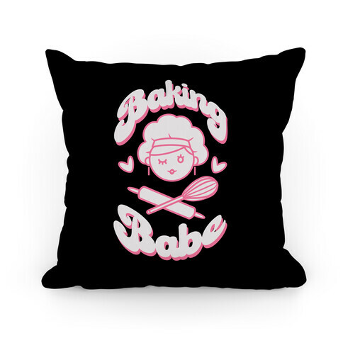 Baking Babe Pillow