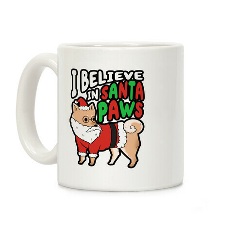 I Believe In Santa Paws (ver. 2) Coffee Mug