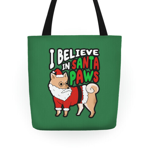 I Believe In Santa Paws (ver. 2) Tote