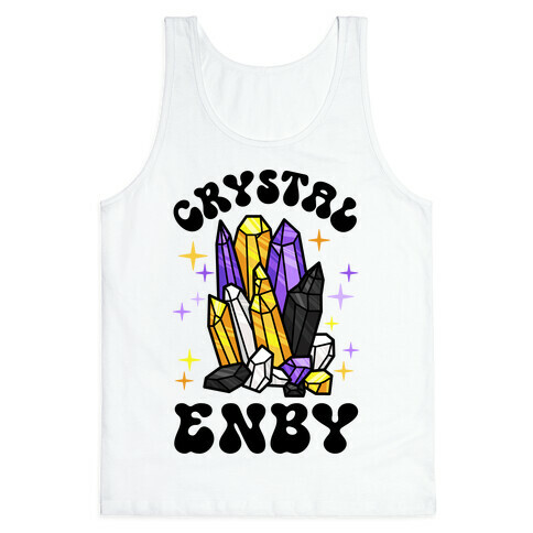 Crystal Enby Tank Top