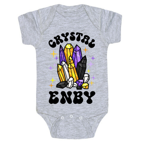 Crystal Enby Baby One-Piece