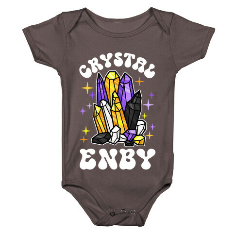 Crystal Enby Baby One-Piece