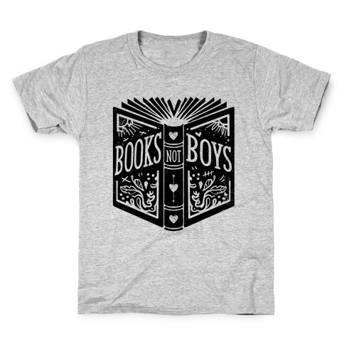 Books Not Boys Kids T-Shirt
