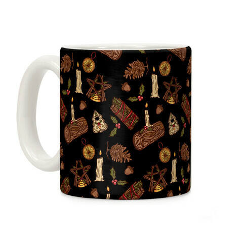 Yule Pattern Coffee Mug