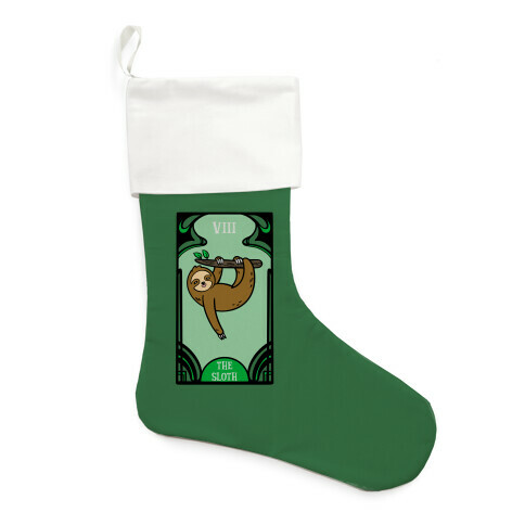 The Sloth Tarot Card Stocking