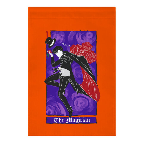 Tuxedo Mask The Magician Tarot Card Garden Flag